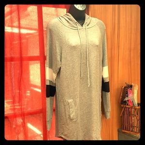 Popular Basics Hooded Dress